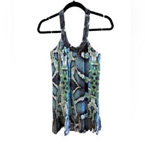 Joyous & Free beaded halter top